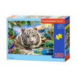 Puzzle 180 dielikov – Biely Tiger